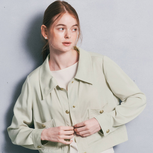WD_Double pocket cropped jacket