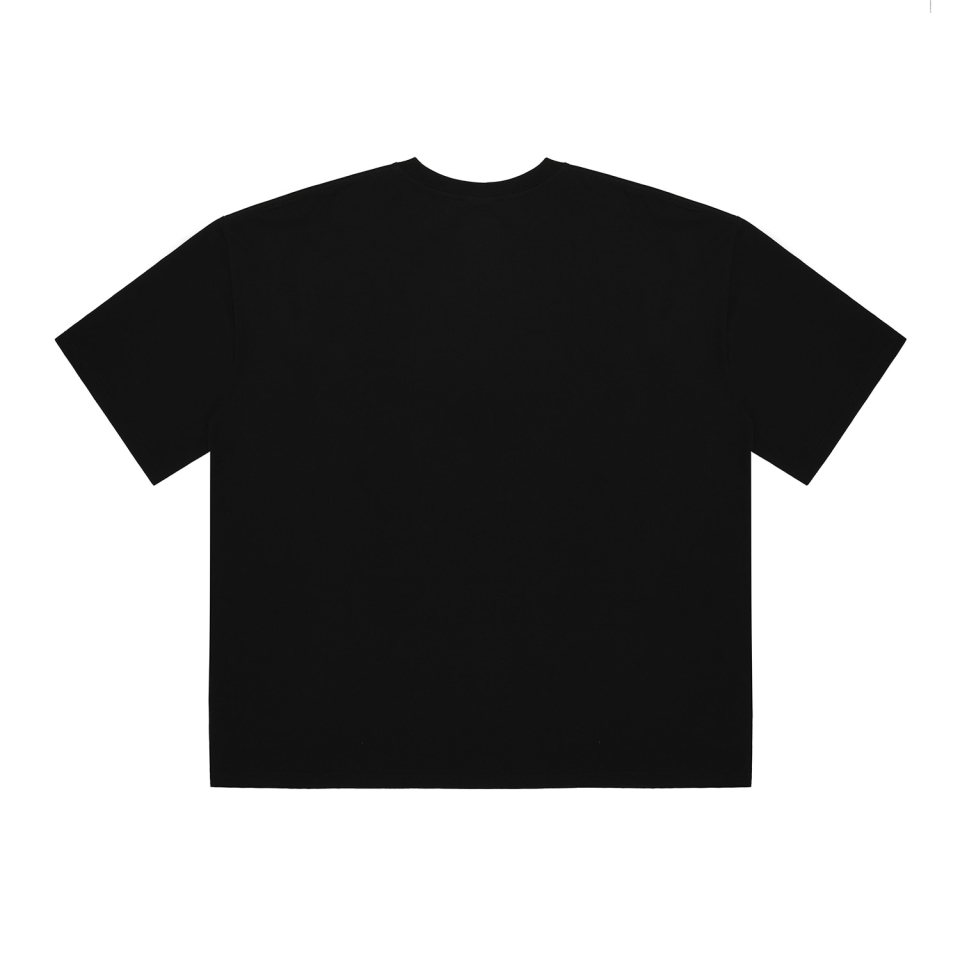 MUSINSA | FREEDOM Freedom camo logo semi-overfit t-shirt (black)