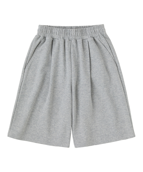 Широкие трикотажные шорты-бермуды Grey