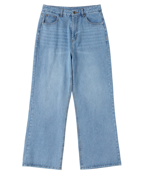 Широкие джинсы Standard_Light Blue