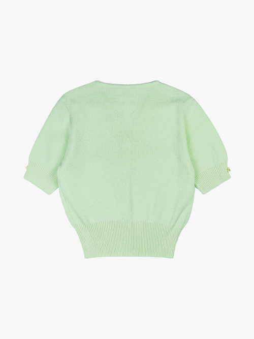 SUN SHOWER KNIT CARDIGAN_MINT
