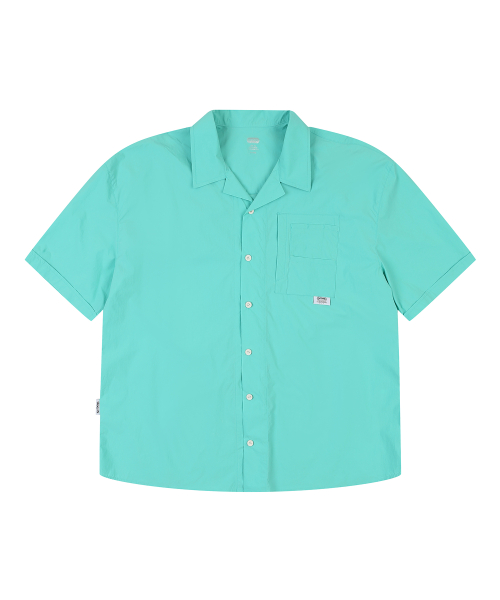 Нейлоновая рубашка с коротким рукавом NYLON HALF SHIRT