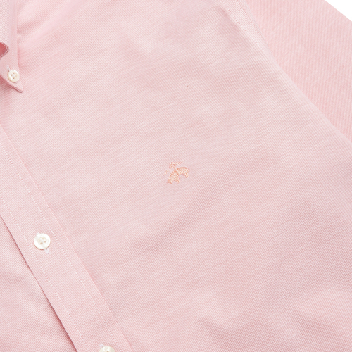 Оксфордская рубашка regular fit non-iron (Orange) (BBTHMM7907FES)