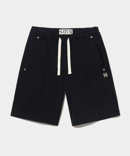 Бермуды из хлопка Theo, Resort Black
