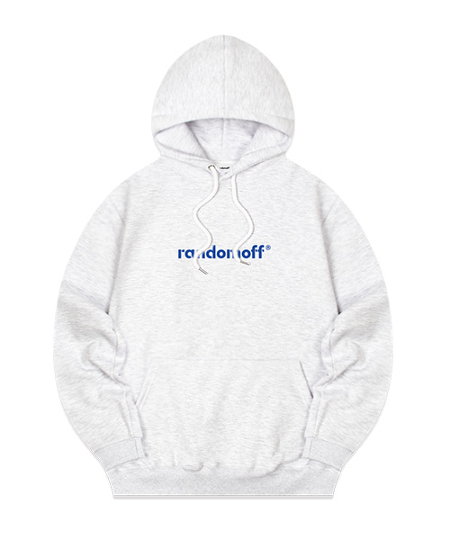 Худи BASIC LOGO [White Melange]