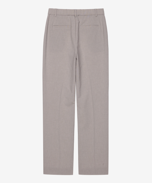 [Cool] Straight Banded Waist Slacks - 2 color MYPT3202