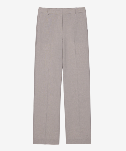 [Cool] Straight Banded Waist Slacks - 2 color MYPT3202