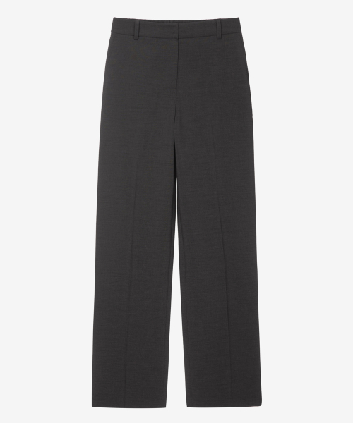 [Cool] Straight Banded Waist Slacks - 2 color MYPT3202