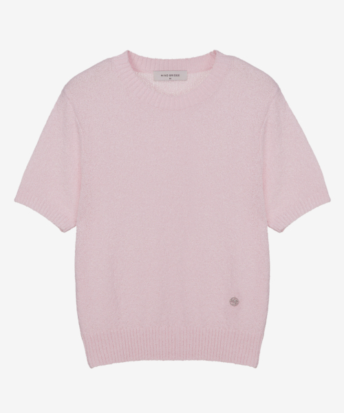 Вязаный свитер Bouclé с круглым вырезом - 5 color