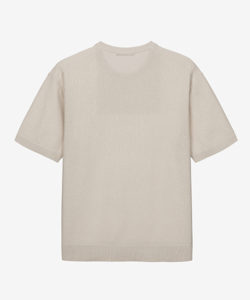 tissue transformation round short-sleeved short-sleeved knitwear MYKT3121 Help