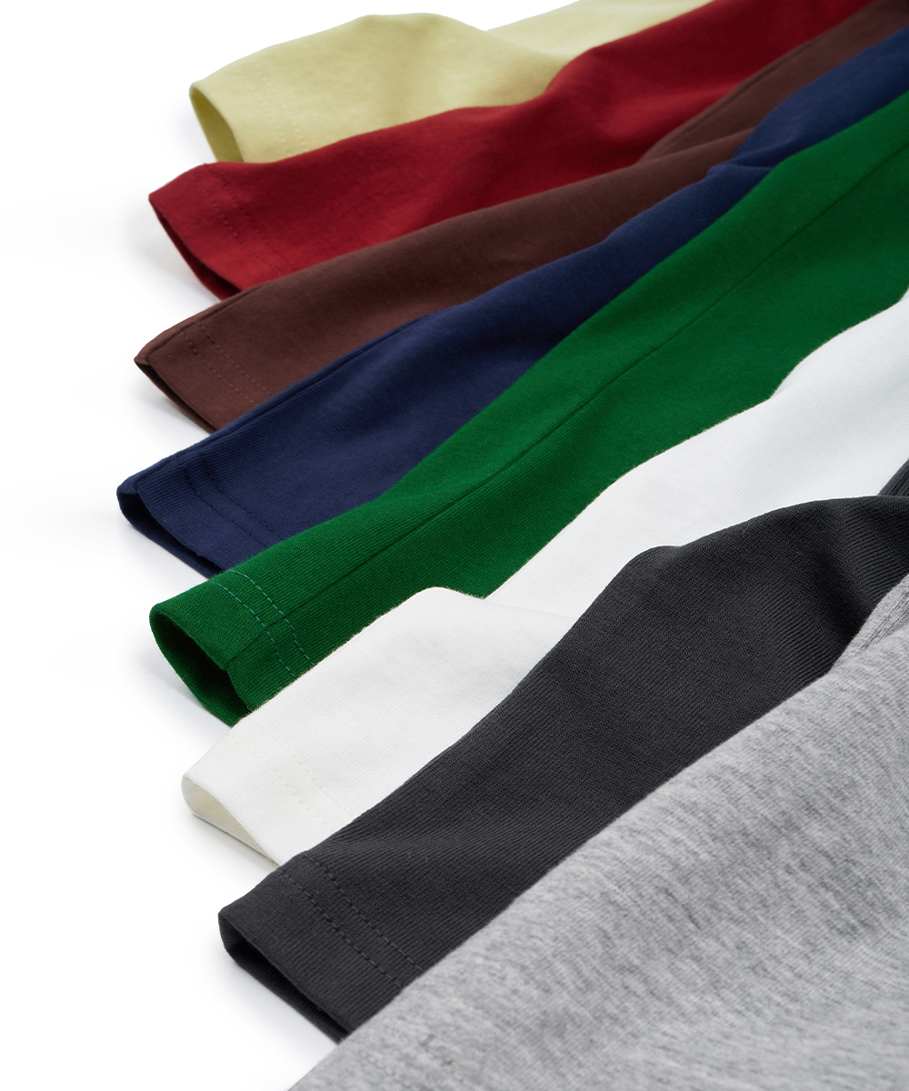 2PACK : Weekly Color Cotton T-shirt : 9color