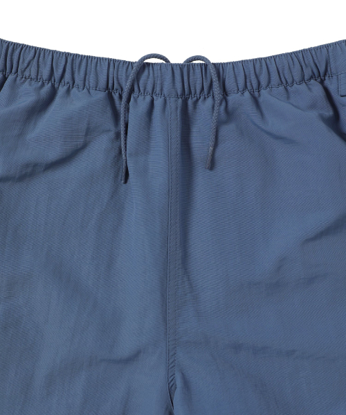 Big Logo Nylon Shorts Blue