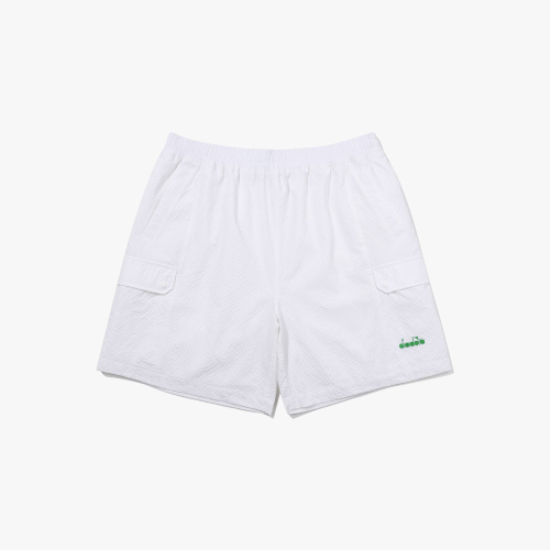 Шорты из сирсакера WHITE