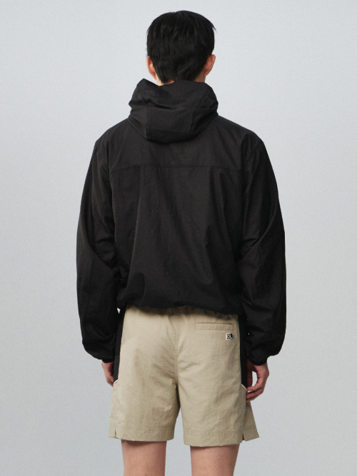 Sheer Windbreaker Black