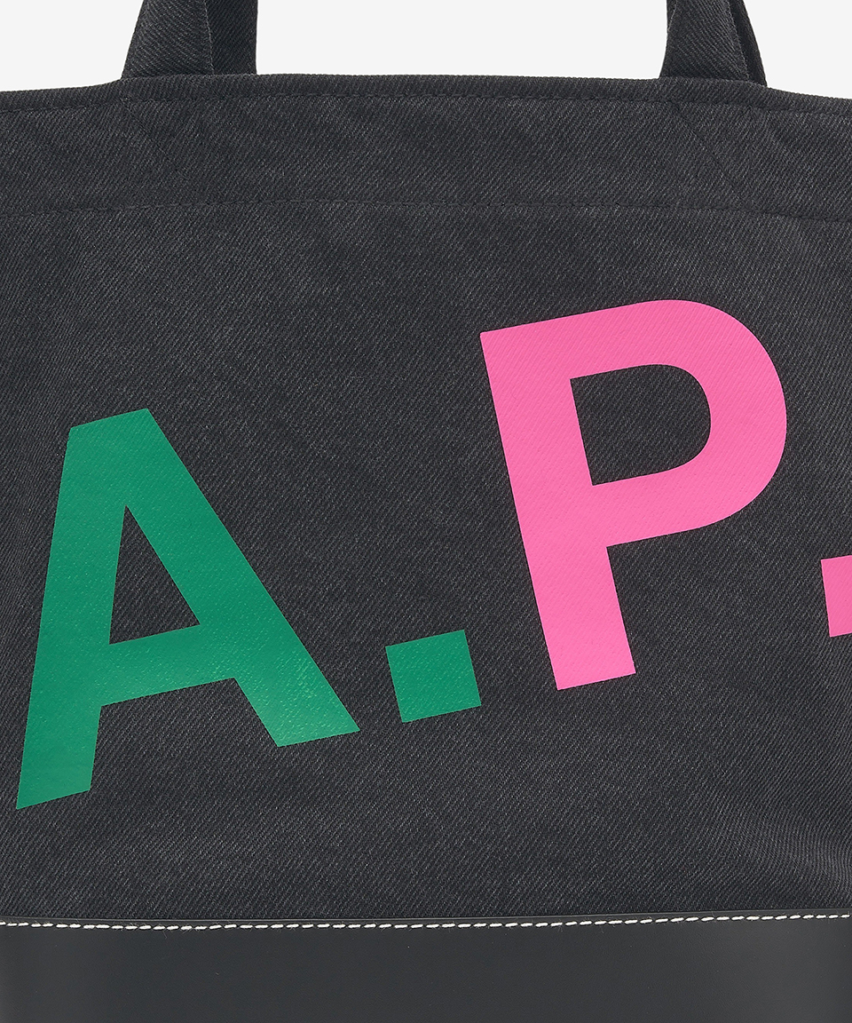 ☆A.P.C.☆ Small Axel Tote Bag Black COGZEM61568TZA COGZEM61 A.P.C. Small Axel Tote Bag | Black | FARFETCH