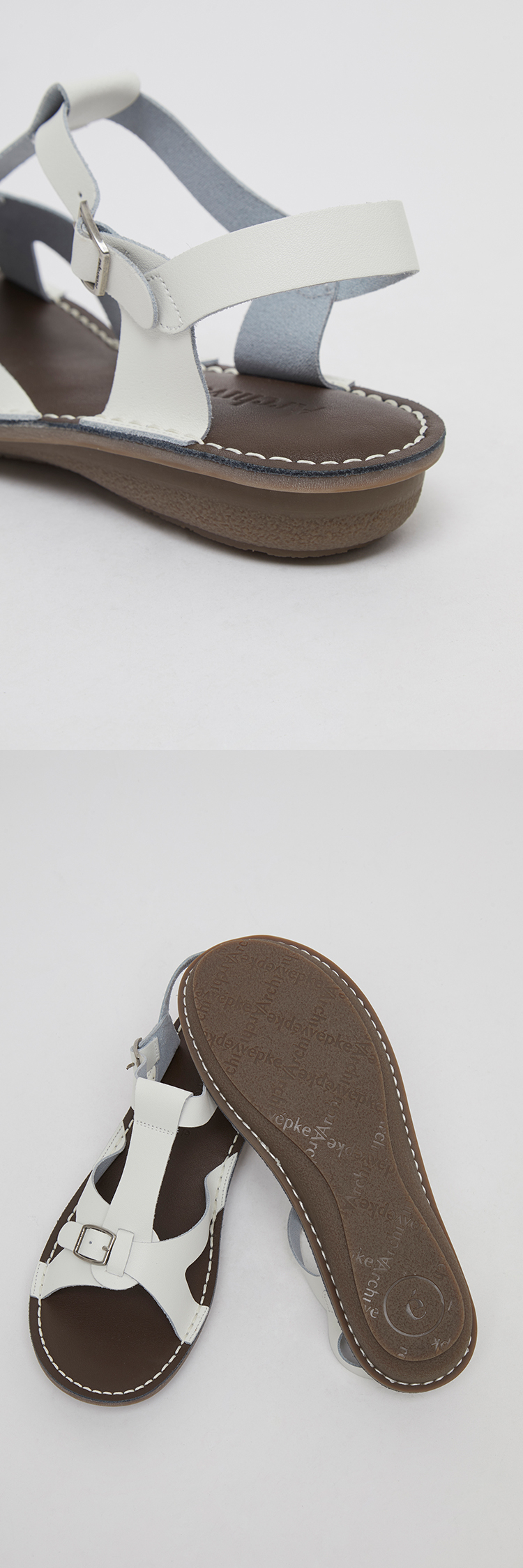 ★Archivepke★Pebble sandal★My clean bed★韓国★大人気★ MUSINSA | Archivépke Pebble sandal(My clean bed)_OK2AM24007WHT