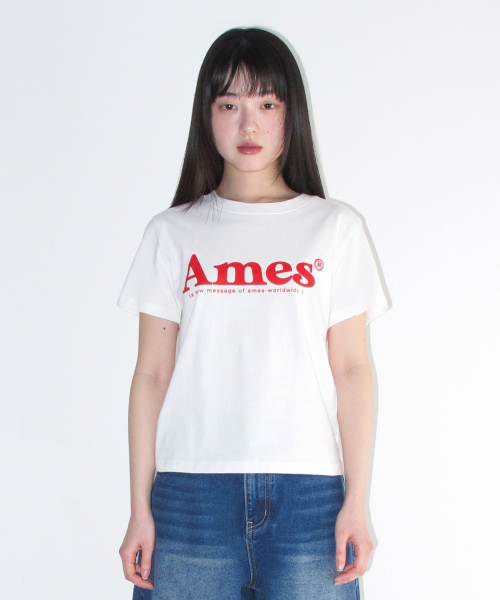 BASIC LOGO TEE WHITE thumbnail 4