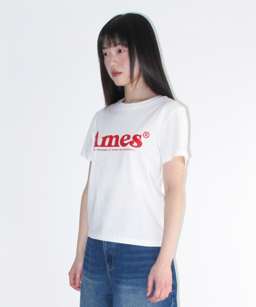 BASIC LOGO TEE WHITE thumbnail 6