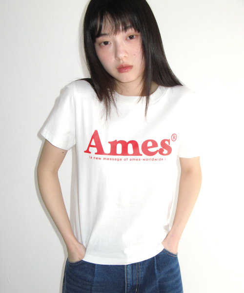 BASIC LOGO TEE WHITE thumbnail 2