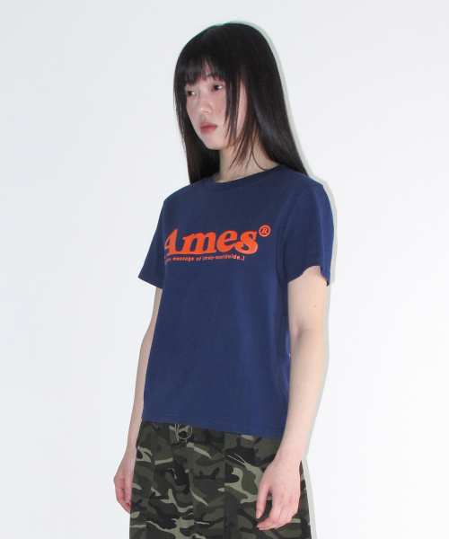 BASIC LOGO TEE NAVY