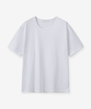 MINAV ミナブ クールコットン Uネック 半袖 Tシャツ 画像 2