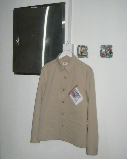 COTTON ZIPPER SHIRTS (BEIGE)