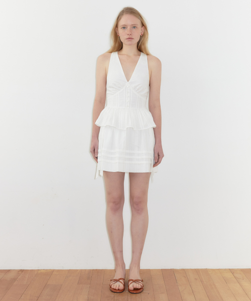 MUSINSA | SINOON Rose Sleeveless (Cream)