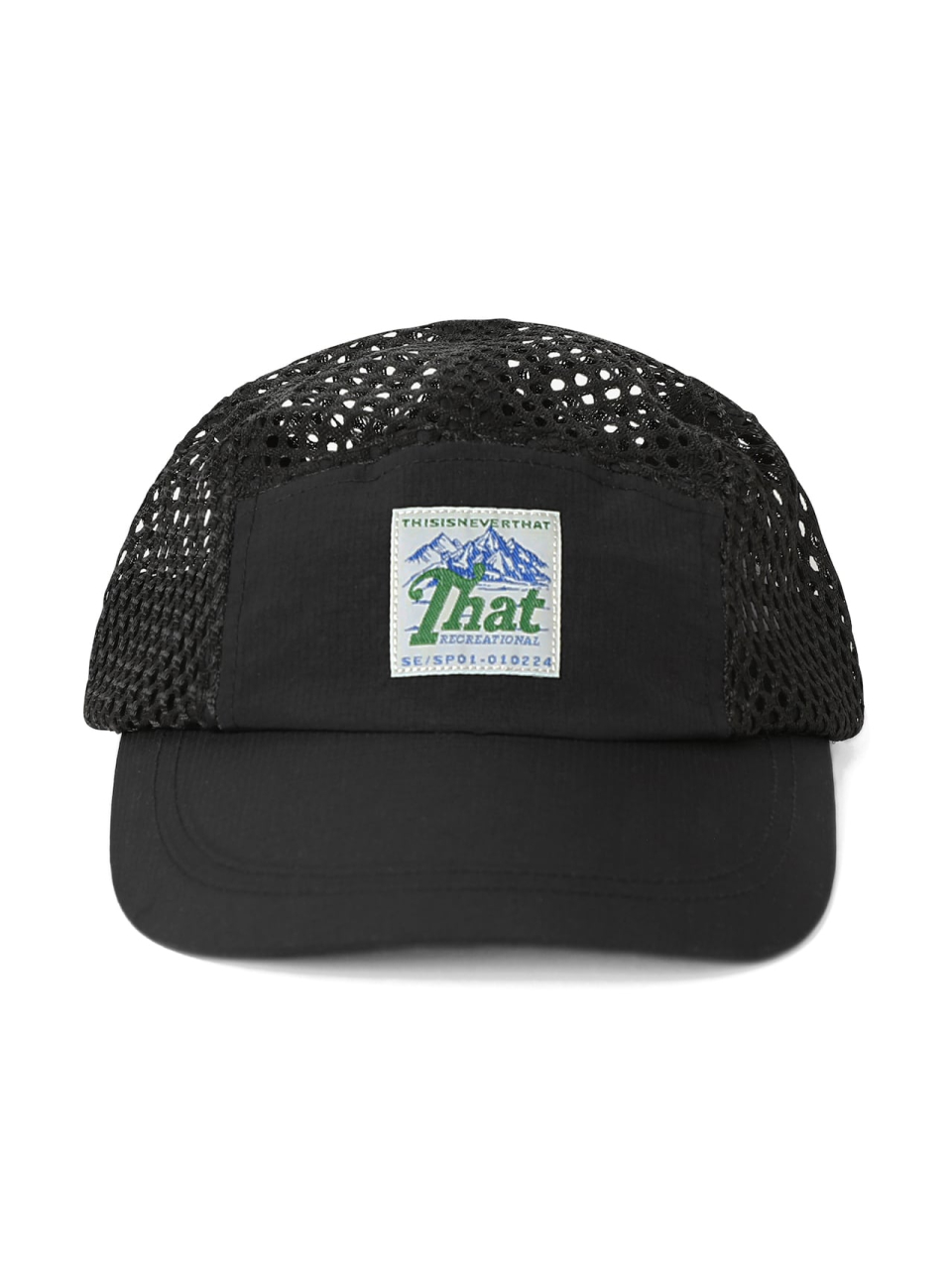 MUSINSA公式 | thisisneverthat® That Sport Mesh Cap Black