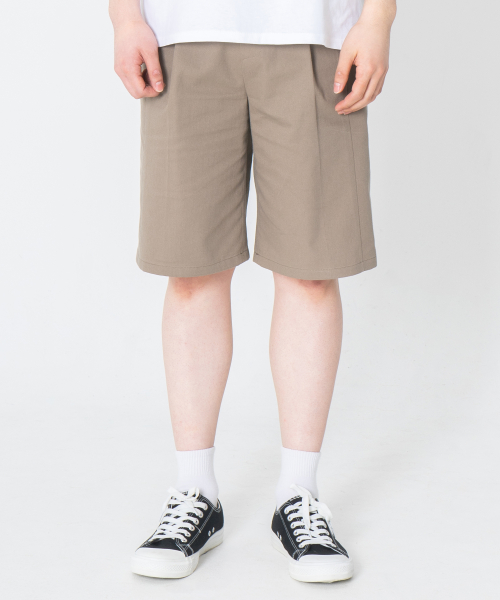Короткие шорты со строчкой Odd_Khaki