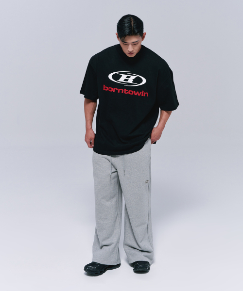 SYMBOL B LOGO T-SHIRTS [BLACK]