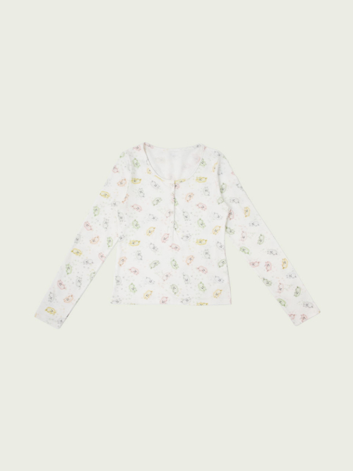 Soft Long Sleeve T-Shirt Neco