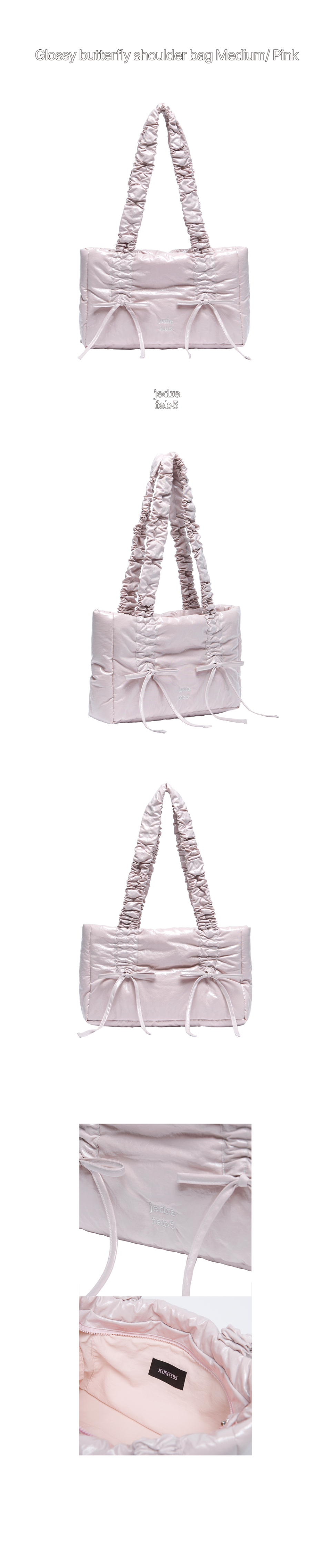 JEDREFEB5☆Butterfly shoulder bag Medium MUSINSA | JEDREFEB5 Butterfly shoulder bag medium