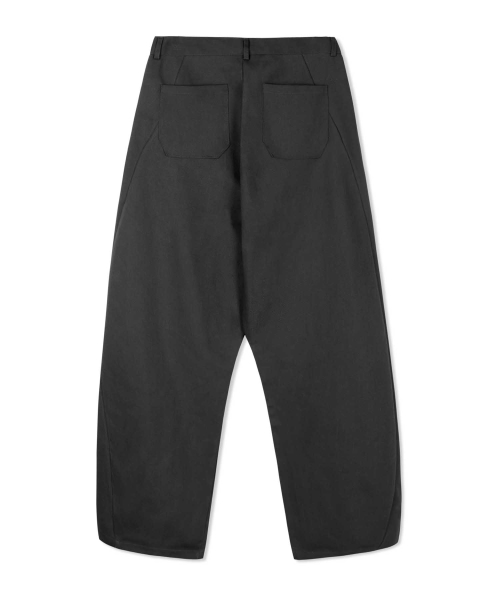 Широкие джинсы Curved Black