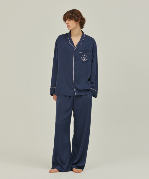 CLASSIC PAJAMA SET_royal navy