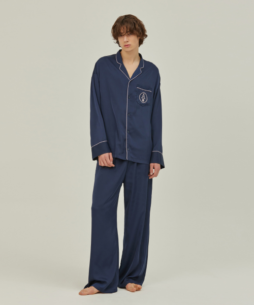 CLASSIC PAJAMA SET_royal navy