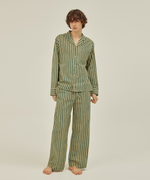 CLASSIC PAJAMA SET_day stripe (cotton)