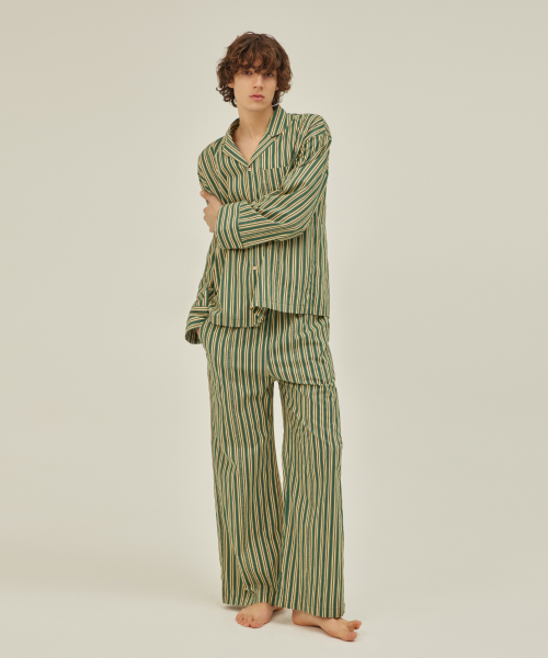 CLASSIC PAJAMA SET_day stripe (cotton)