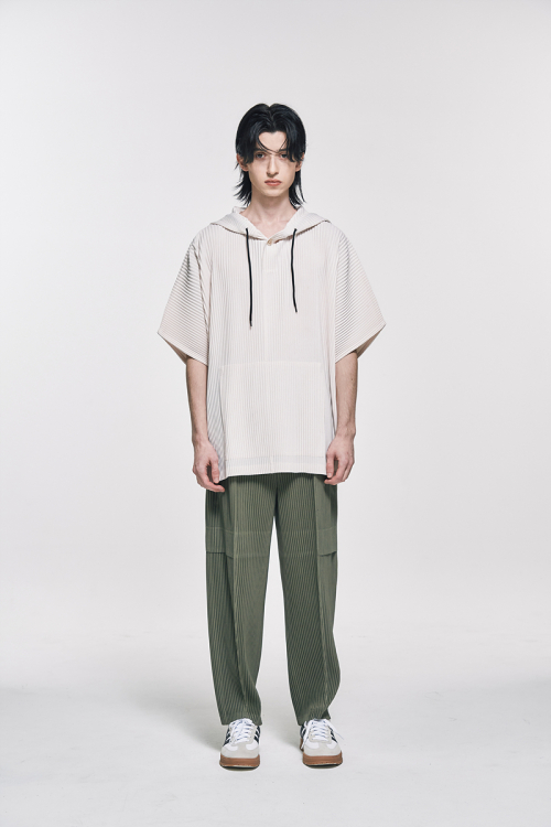 Карго-брюки с плиссировкой - Khaki
