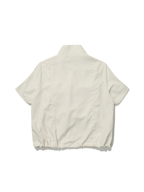 Кроп-анорак W Utility с коротким рукавом_Ivory