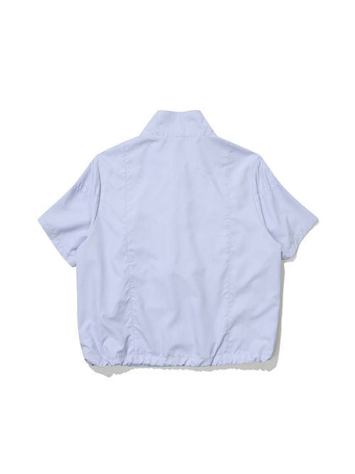 Кроп-анорак с коротким рукавом W Utility_Lilac