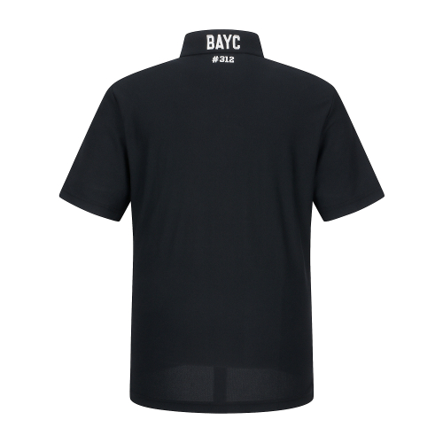 Collaboration Pique Shirts_Black (Men)