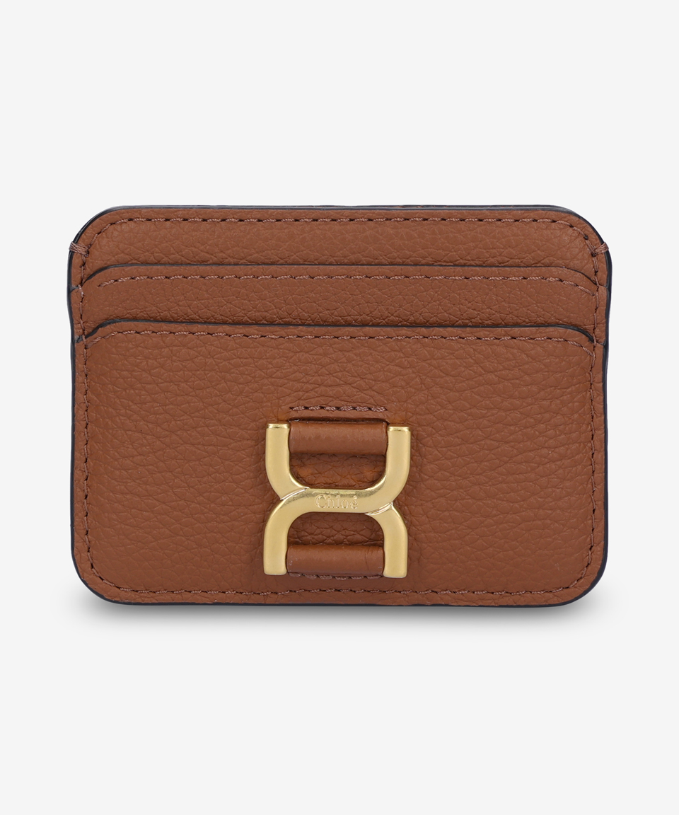 [Chloe] Marc Card Holder - Tan / ☆送料込☆ Chloe CHLOE クロエ カードホルダー カードケース パスケース