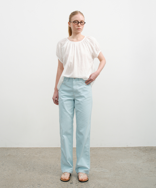 Aqua straight denim pants