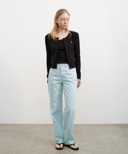 Aqua straight denim pants