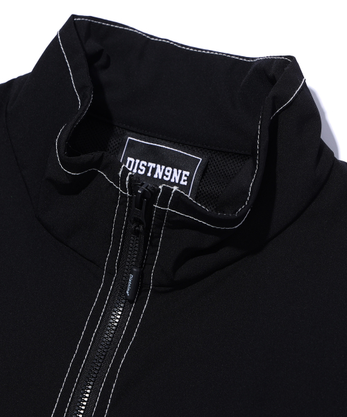 Куртка на молнии колор-блок BLACK (LO2JU214-076)