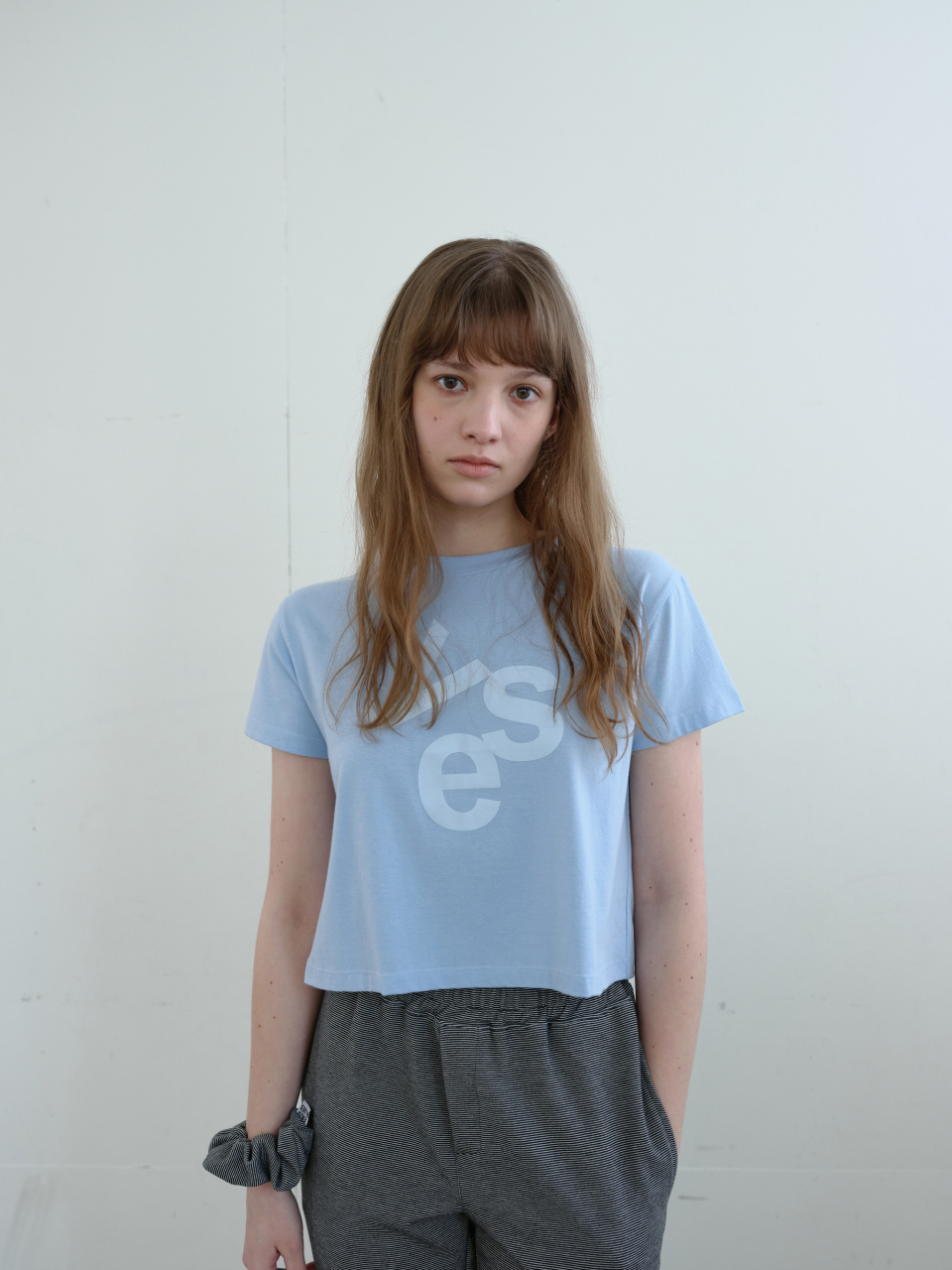 Tシャツ・カットソー [ENZO BLUES] Yes T-SHIRT : 3color MUSINSA | ENZO BLUES YES T-Shirt (Sky Blue)
