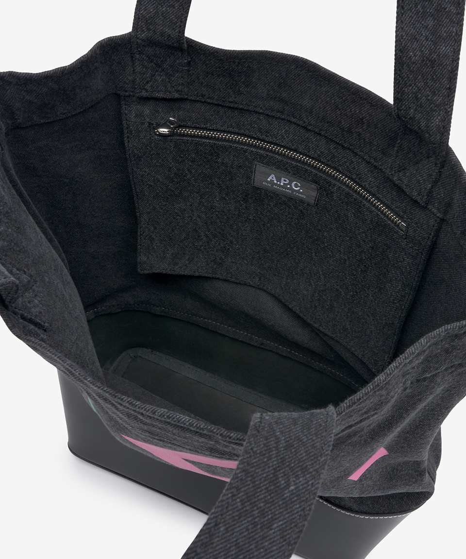 MUSINSA | A.P.C. Axel Tote Bag - Black / COGZEM61444TZA
