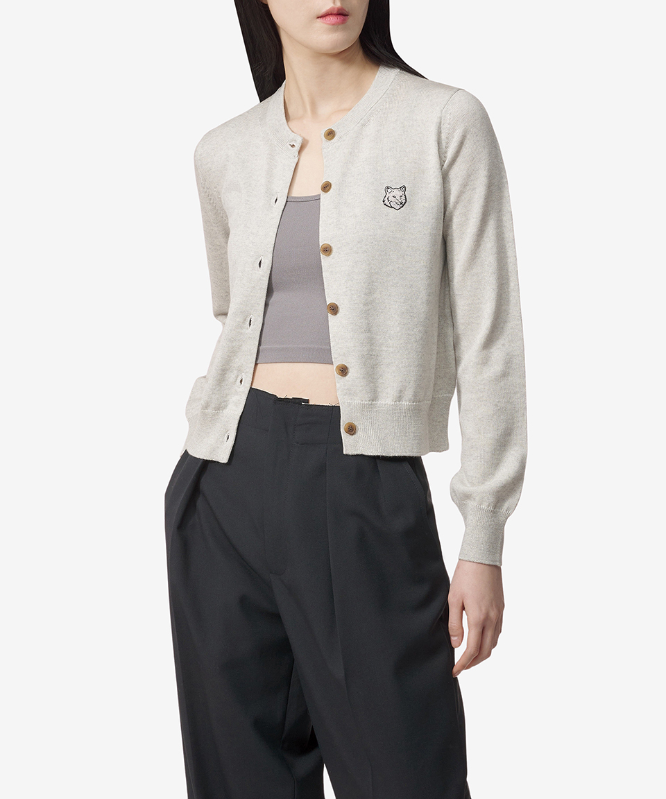 新品未使用 Liten Bicolor raccoon ニット MAISON KITSUNE メゾンキツネ クルーネックニット/BOLD FOX HEAD