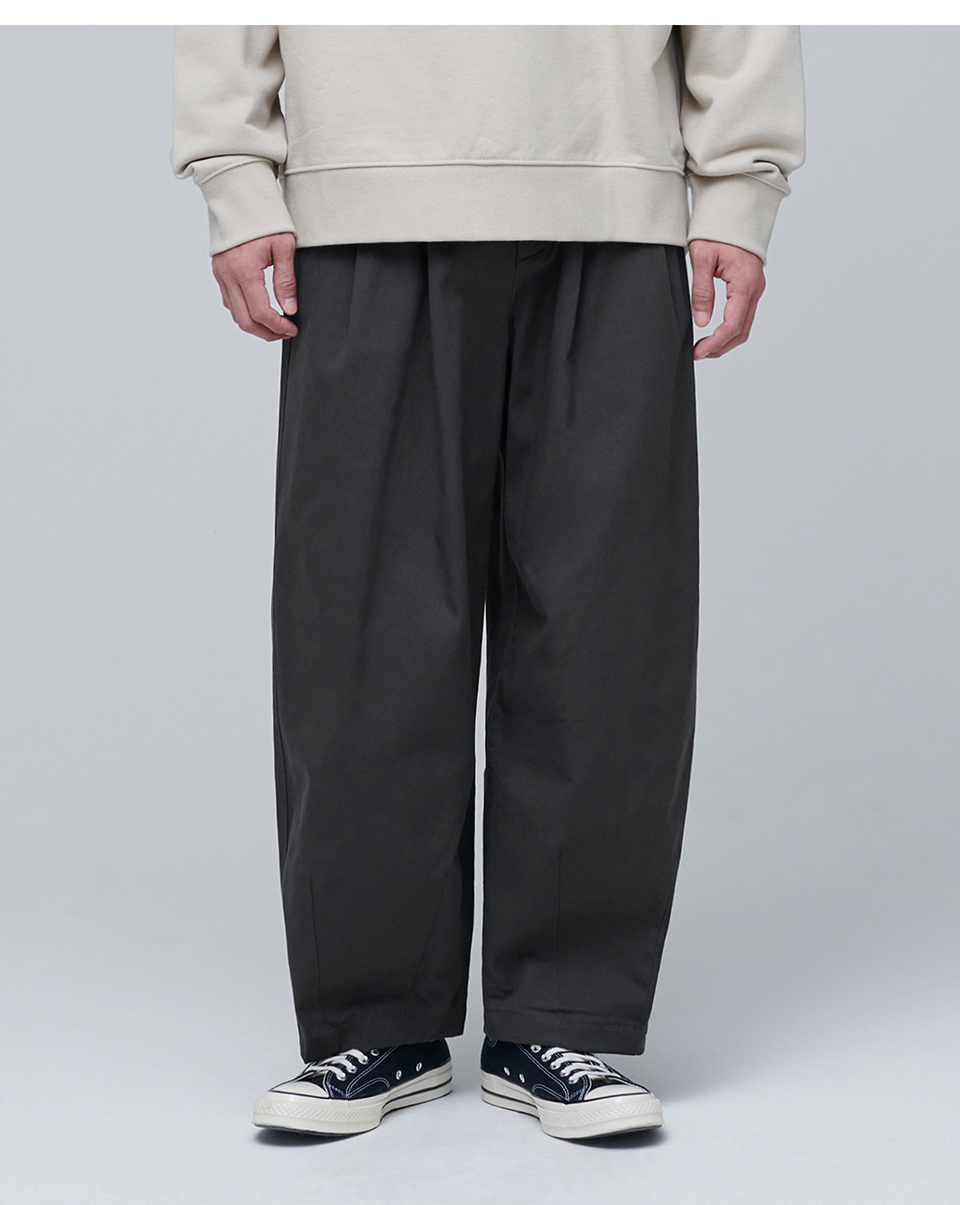 【Anyone more】Kota Cotton Wide Balloon Pants Cotton wide banding balloon pants 3C - UNAIDUN | 60% - Asian