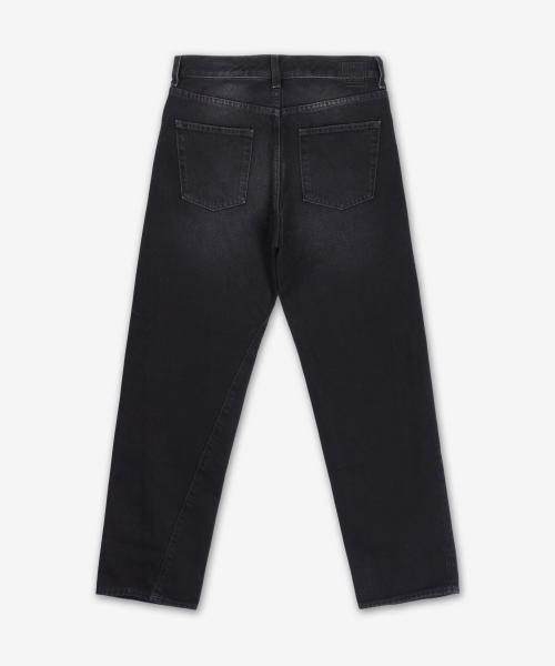 Джинсы с перекрученным швом - Faded Black / 234232744230